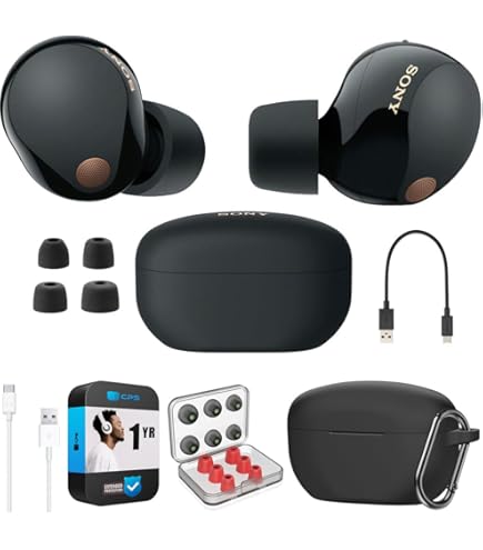 Amazon.com: Sony WF-1000XM5 Noise Canceling Truly Wireless Earbuds